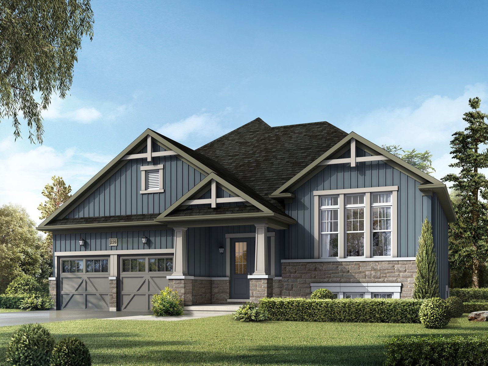 60' Detached Home Rendering